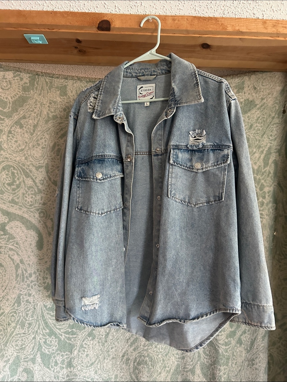 Stoosh Light Blue Vintage Denim Jacket